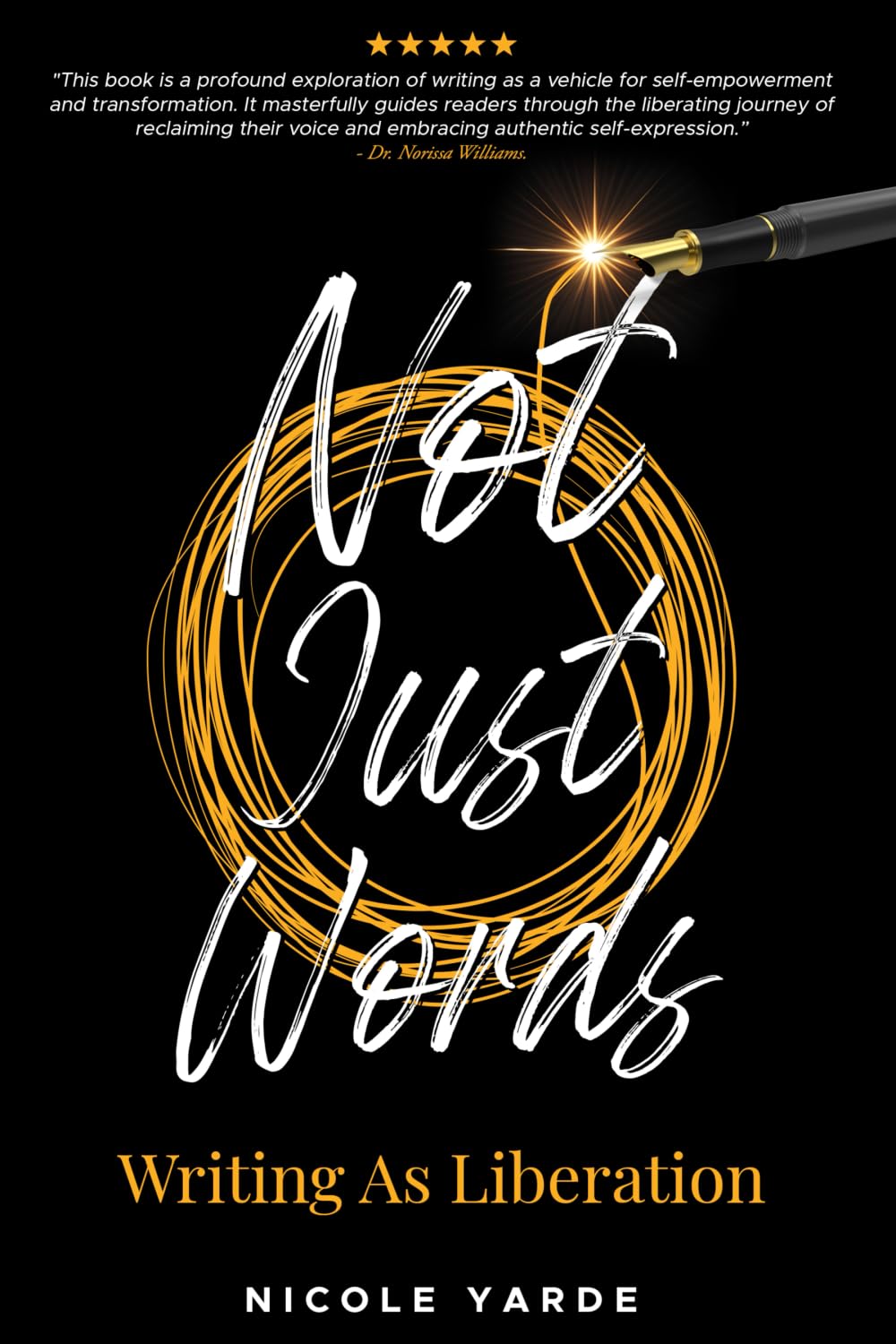 not just words