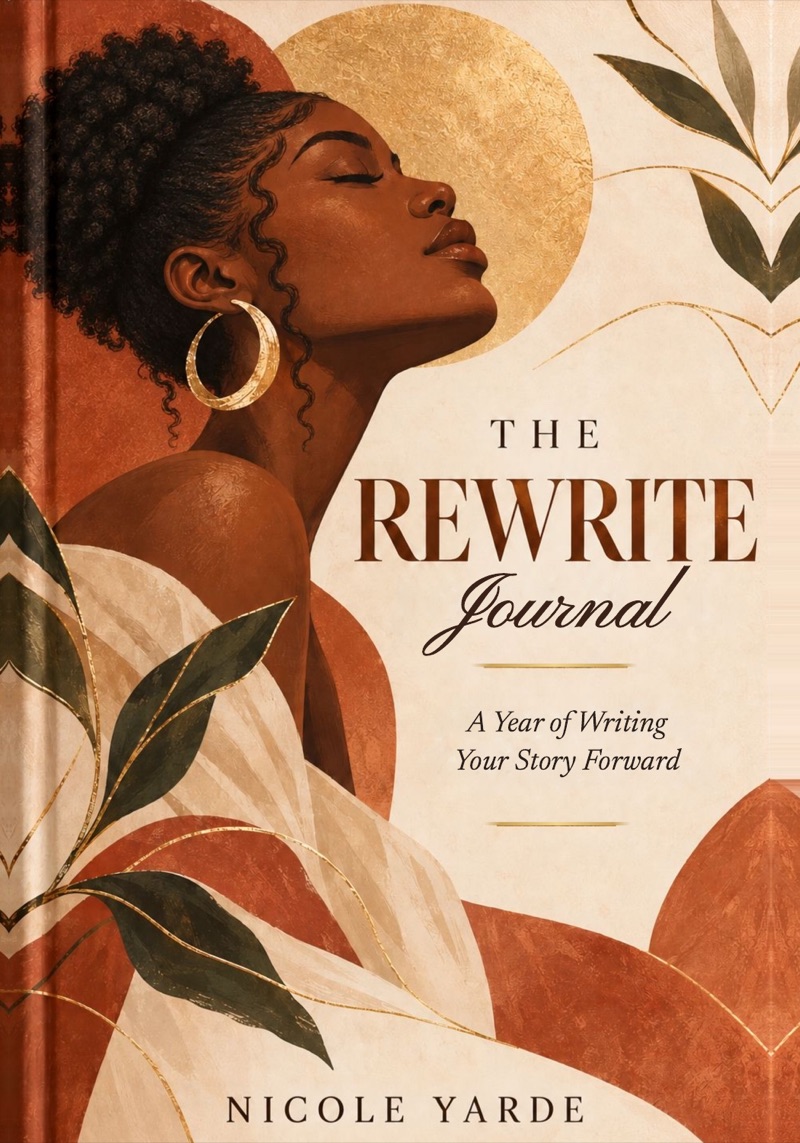 The Rewrite Journal: A Year of Writing Your Story Forward by Nicole Yarde, book cover